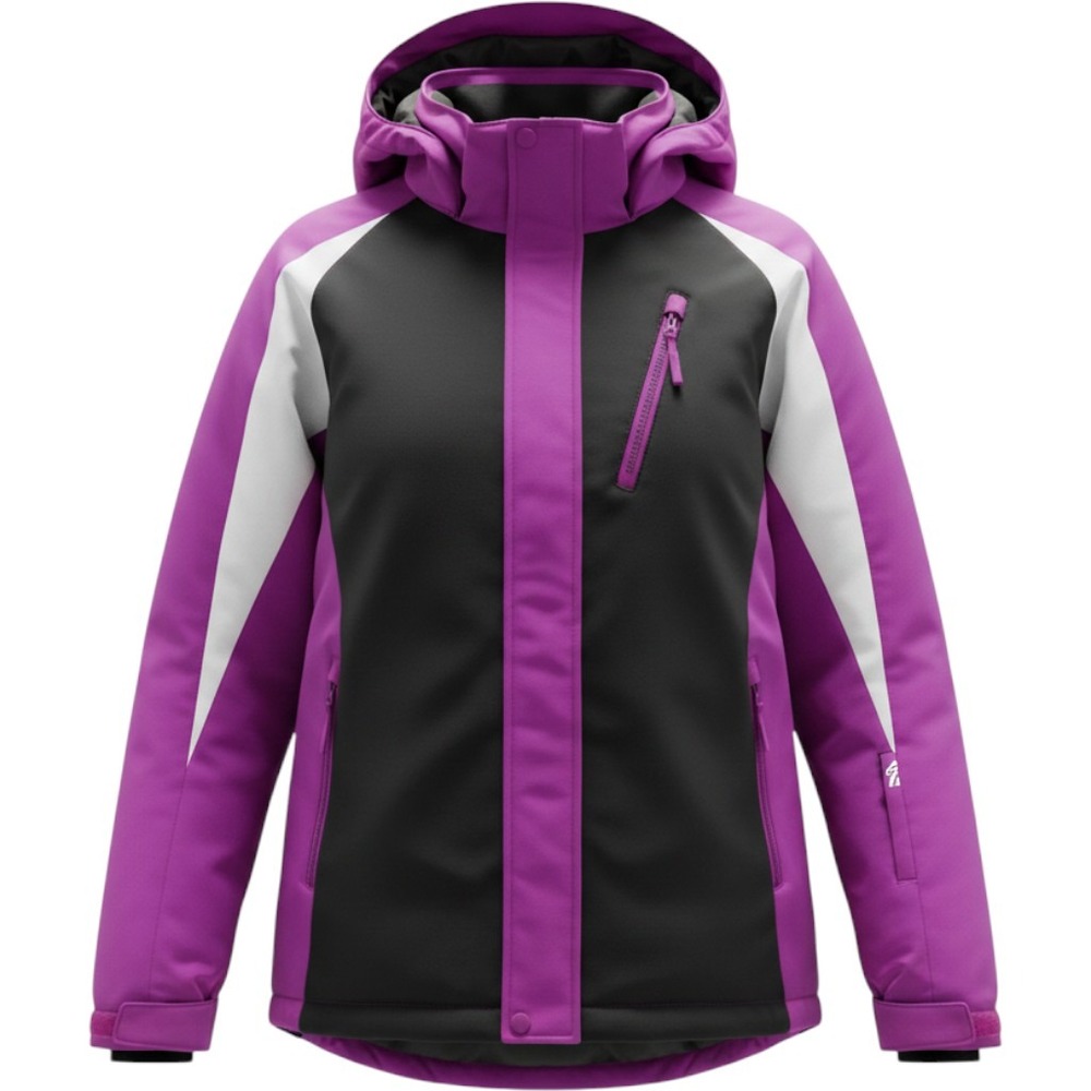 The Childrens Place Kids 3-in-1 Winter Jacket Purple Black XL 14 NWT